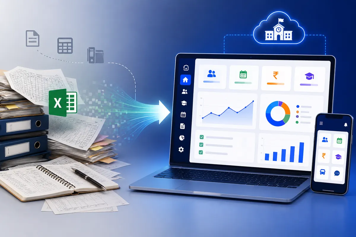 How to Migrate from Excel to School ERP blog post