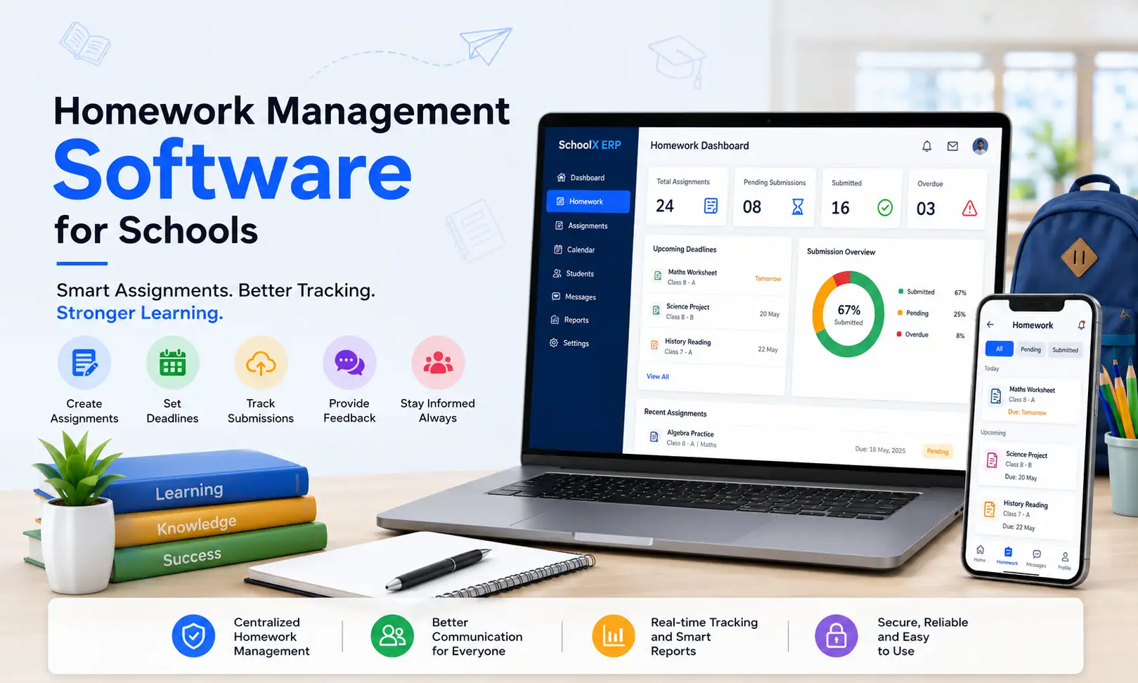Homework Management Software for Schools