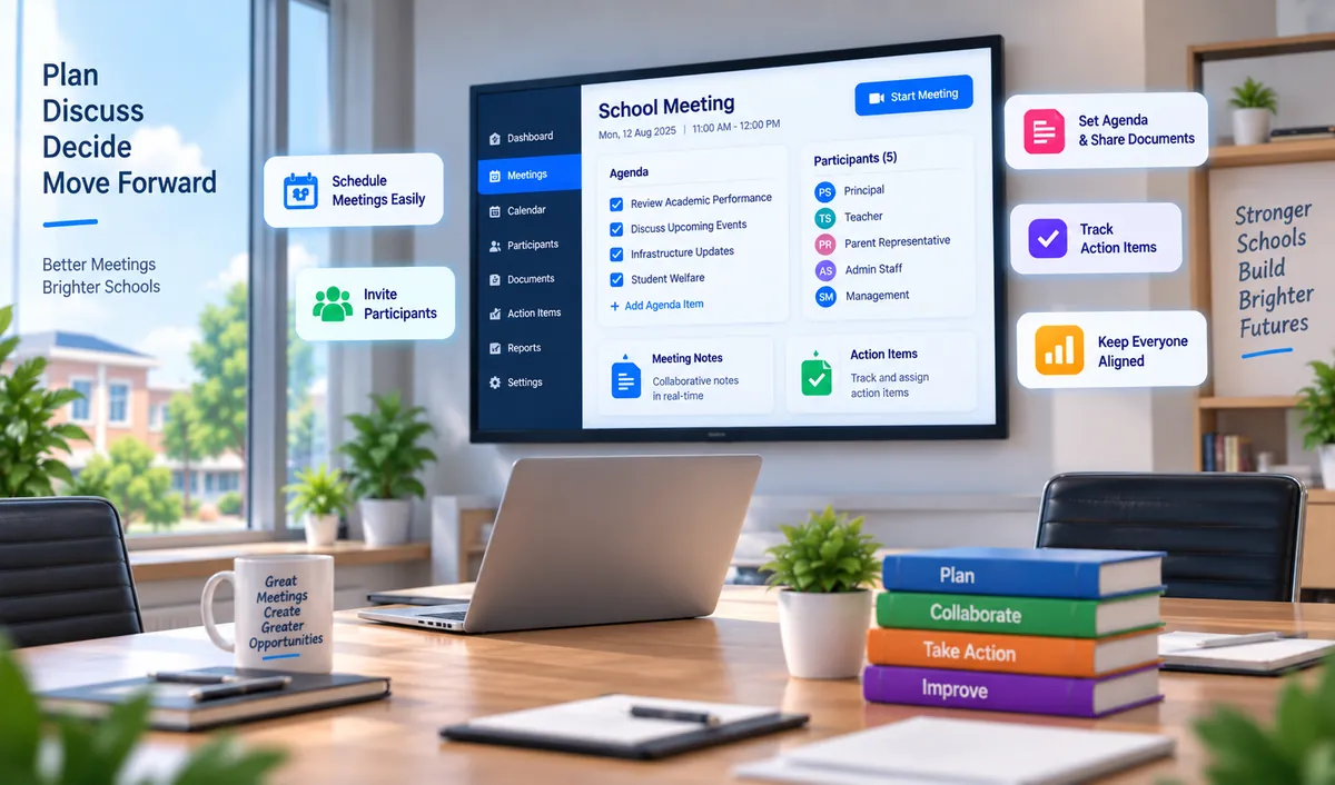 Meeting Management System Software for Schools