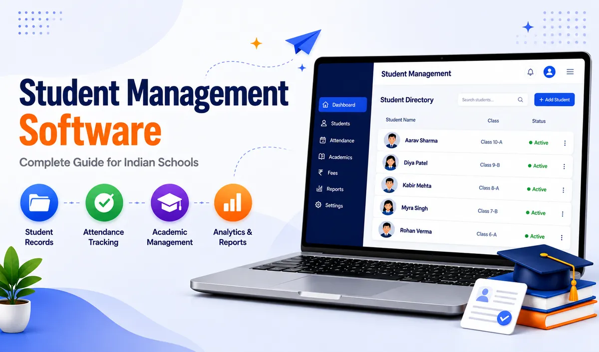 Student Management Software: A Complete Guide for Indian Schools blog post